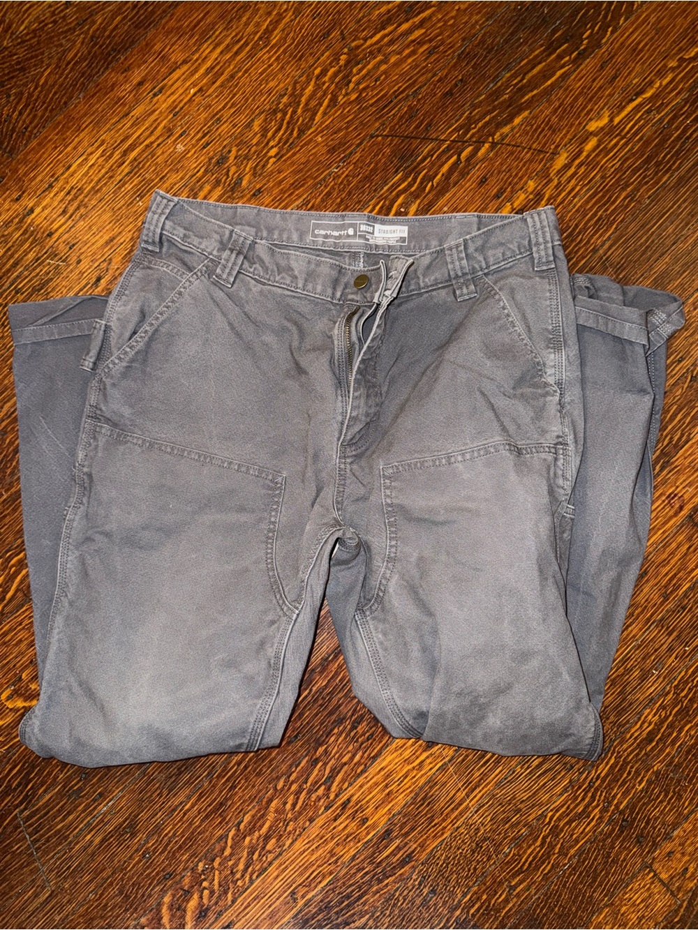 Carhartt Men's Cargo Pants in Charcoal